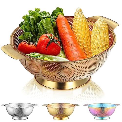 Berglander Stainless Steel Gold Colander cover
