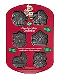 Wilton 6 Cavity Gingerbread Village Cookie Pan