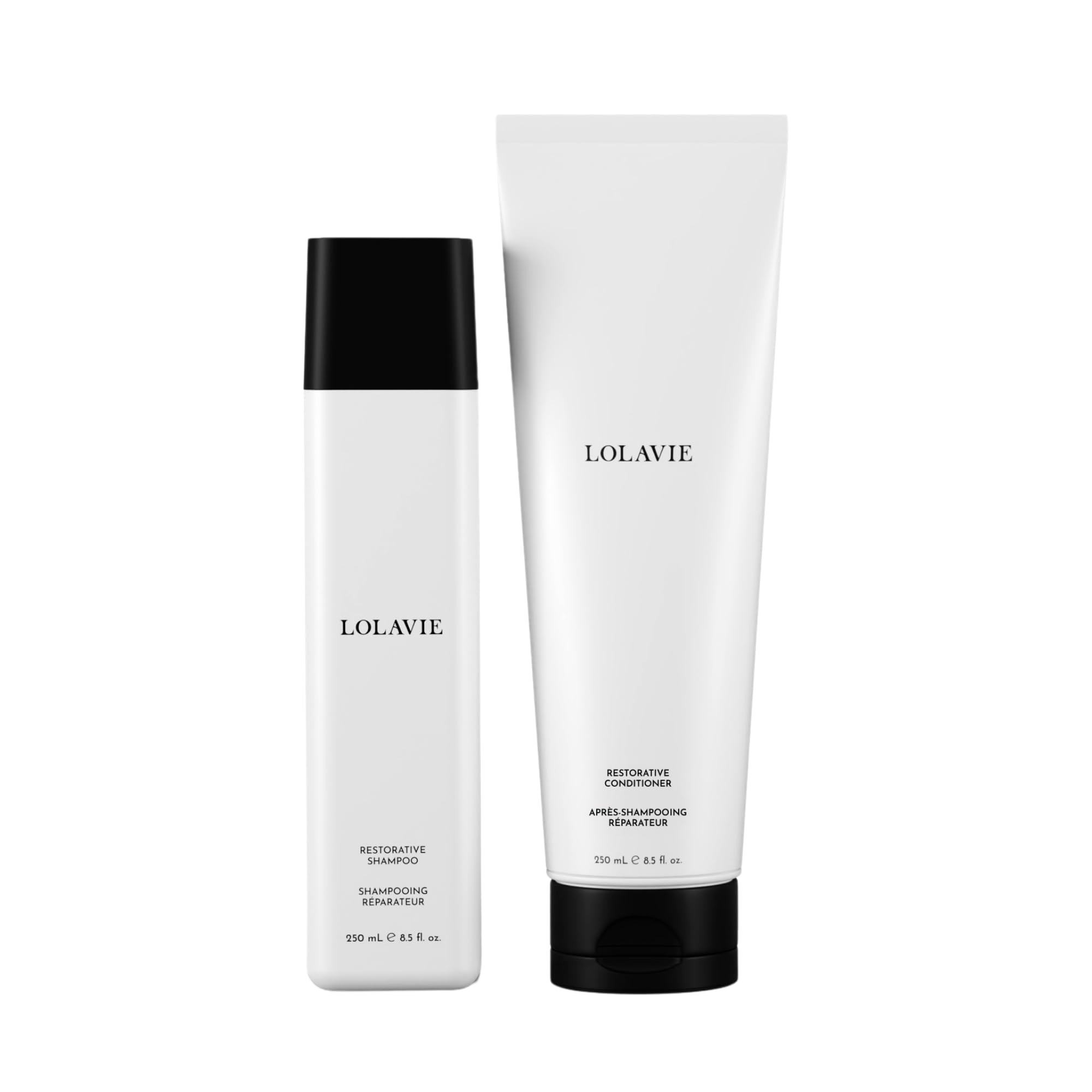 LolaVie Restorative Shampoo (8.5 oz) & Restorative Conditioner (8.5 oz)