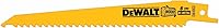 Vista 1 de DEWALT Reciprocating Saw Blades, Taper Back, 6-Inch, 6 TPI, 5-Pack (DW4802)