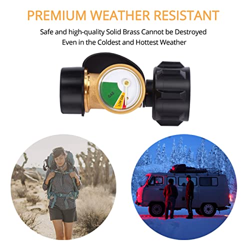GASLAND-Propane-Tank-Gauge-Level-Indicator-ACMEQCC1Type1-Propane-Adapter-Fittings-with-Gauge-Propane-Meter-Universal-for-Propane-Cylinder-RV-Camper-BBQ-Gas-Grill-Heater