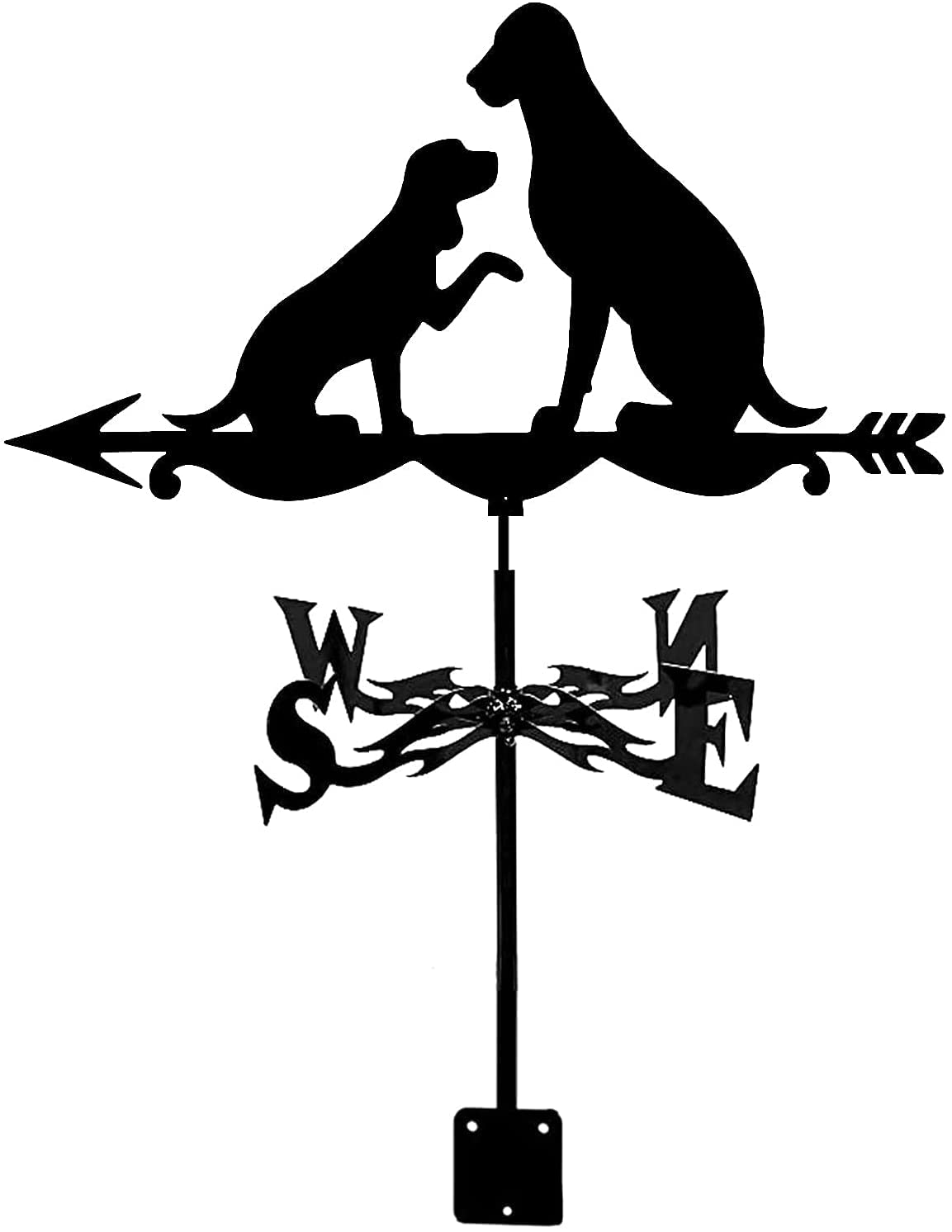TAXXII wind vane Decorative Wind Vane, Weather Vane Garden Mount Yard Stake,Decorative Professional Measuring Tool Ornament Weathervane Direction Indicator Stake