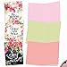 The Best Card Company - Assorted of 10 All Occasions Blank Notecards Box Set 4 x 5.12 Inch w/Envelopes, Floral Scripture Bible Quotes for Women (10 Designs, 1 Each) - Blessings M6634OCB