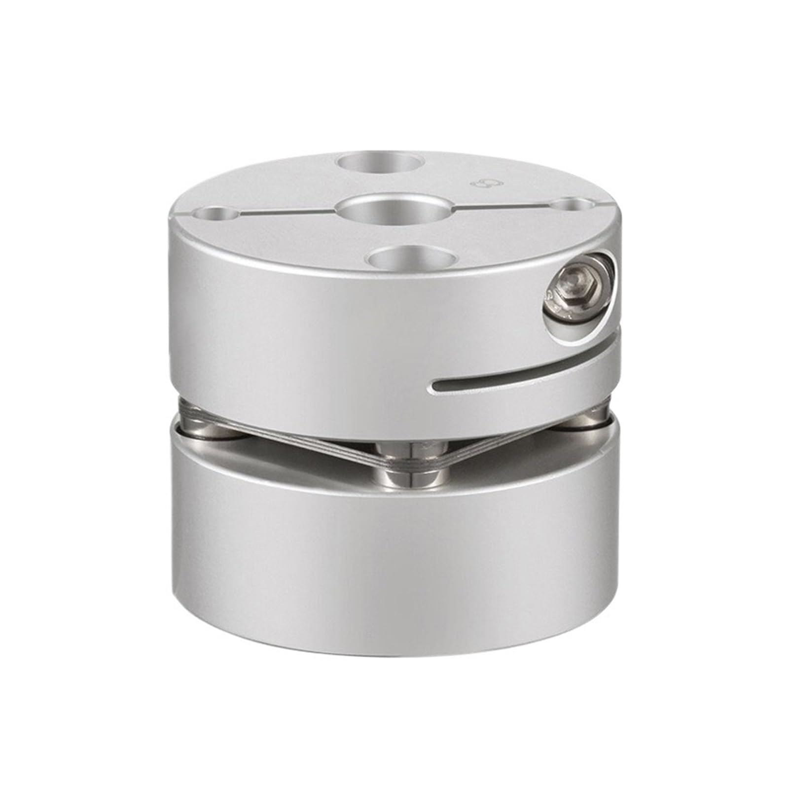 Eje del motor Acoplamiento de diafragma único L23D20mm Acoplador universal Servomotor Tornillo Acoplamiento de transmisión elástica 3-8 mm(7X7)
