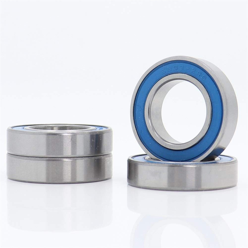 RFXOGTYFZ Power Transmission Products 6903RS ABEC-3 Bearings Blue Sealed 17x30x7mm 6903 2RS Shaft Ball Bearing Parts for Hobby RC Car Truck 4Pcs