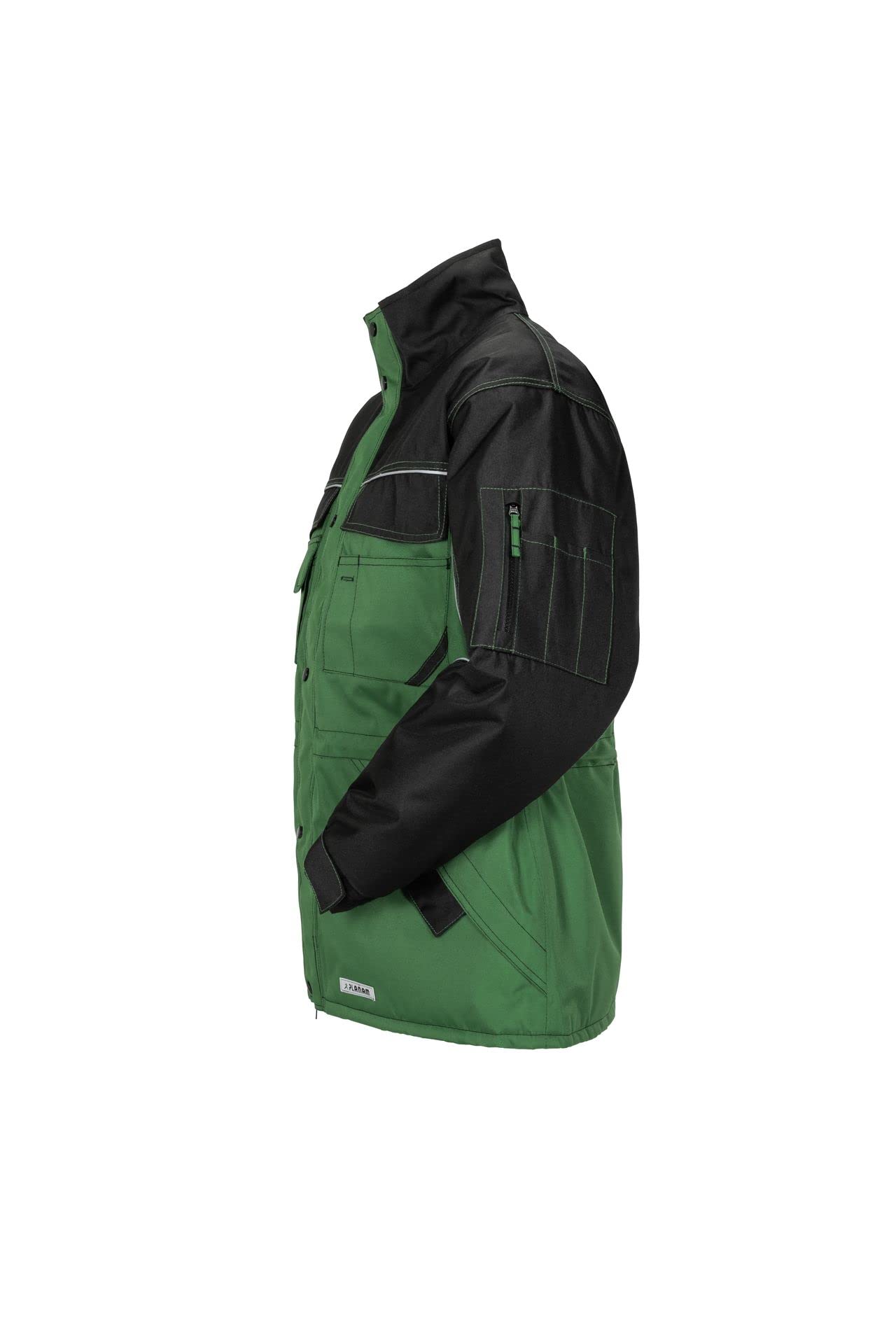 Planam - Giacca Dust Da Uomo Felce Verde/Nero, Taglia S