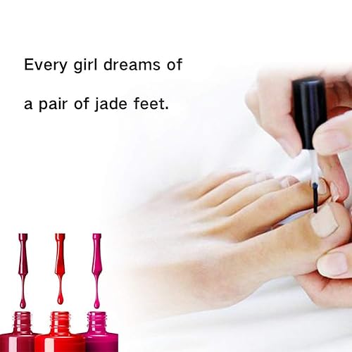 Miniatura 8 de AORAEM Practice - Pies falsos flexibles y movibles de silicona suave para el entrenamiento de las uñas