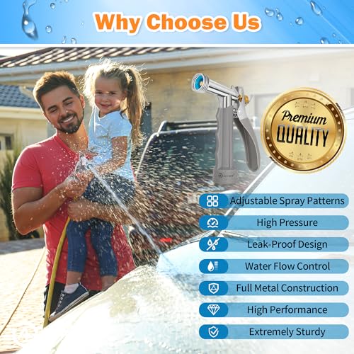 Automan Full Size Garden Hose Nozzle 2 Pack thumb #6