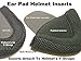 Bear Claw #MC-DEP Deluxe Motorcycle Shorty Half Helmet Ear Pad Inserts - No Wind Noise - Stay Warm - Audio Ready