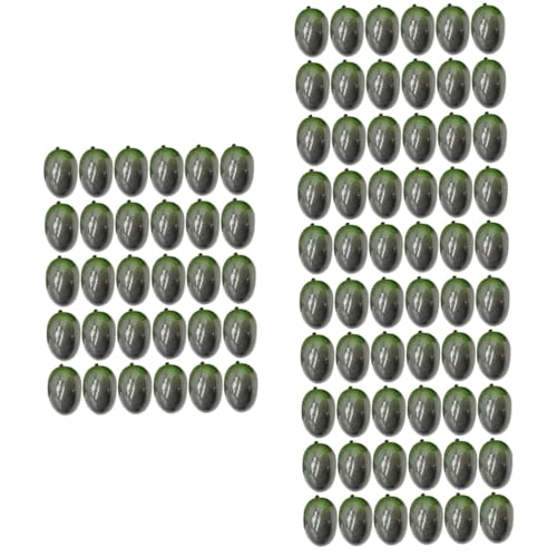 Cabilock 90 Piezas Imitación Oliva Decorar fructífero Kit de decoración de olivos Decoraciones de cumpleaños de Olivo Aceituna Artificial Adorno de Oliva Modelo de Frutas Falsas Espuma
