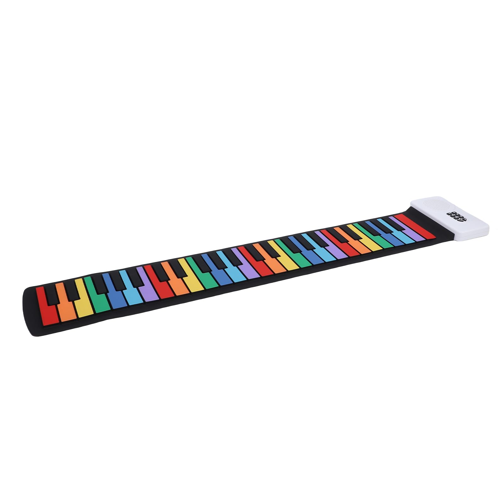 Tissting Tisstin Tastiera Elettronica Portatile 49 Tasti Silicone Con Altoparlante - Tastiera Arrotolabile Per Principianti, Musicisti In Viaggio, Include Cavo Di Ricarica E Manual (Versione a colori)