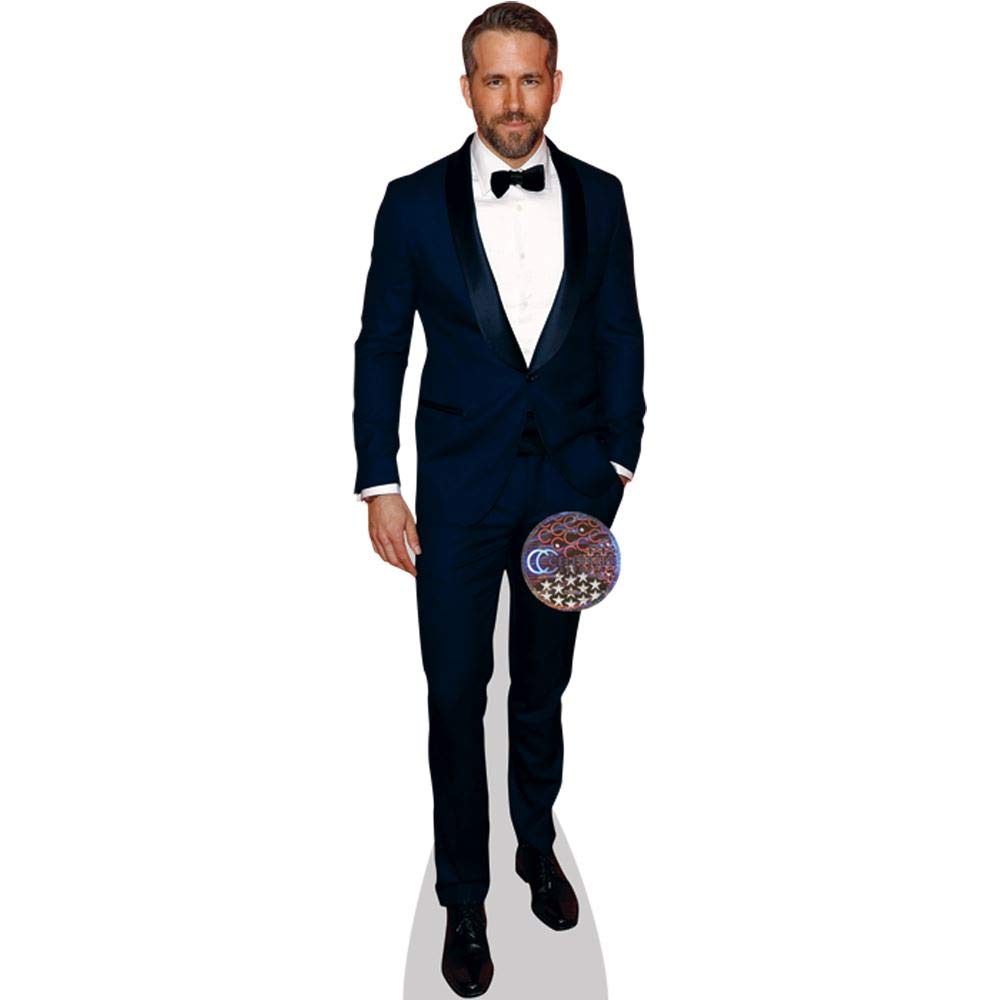 Celebrity Cutouts Mini Size Cutout Ryan Reynolds (Blue Suit)