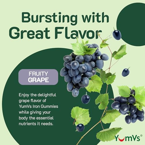 YUM-V'S Iron Supplement Gummies