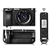 Meike MK-A6500 Pro Battery Grip Built-in 2.4GHZ Remote Controller Vertical-Shooting Function Compatible for Sony A6500 Camera +Mcoplus Cloth