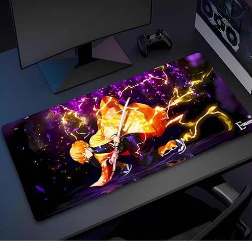 Image of Anime fearturing Large Gaming Mouse Pad, Extended Desktop Mat, 58 x 28 cm (DS 6)