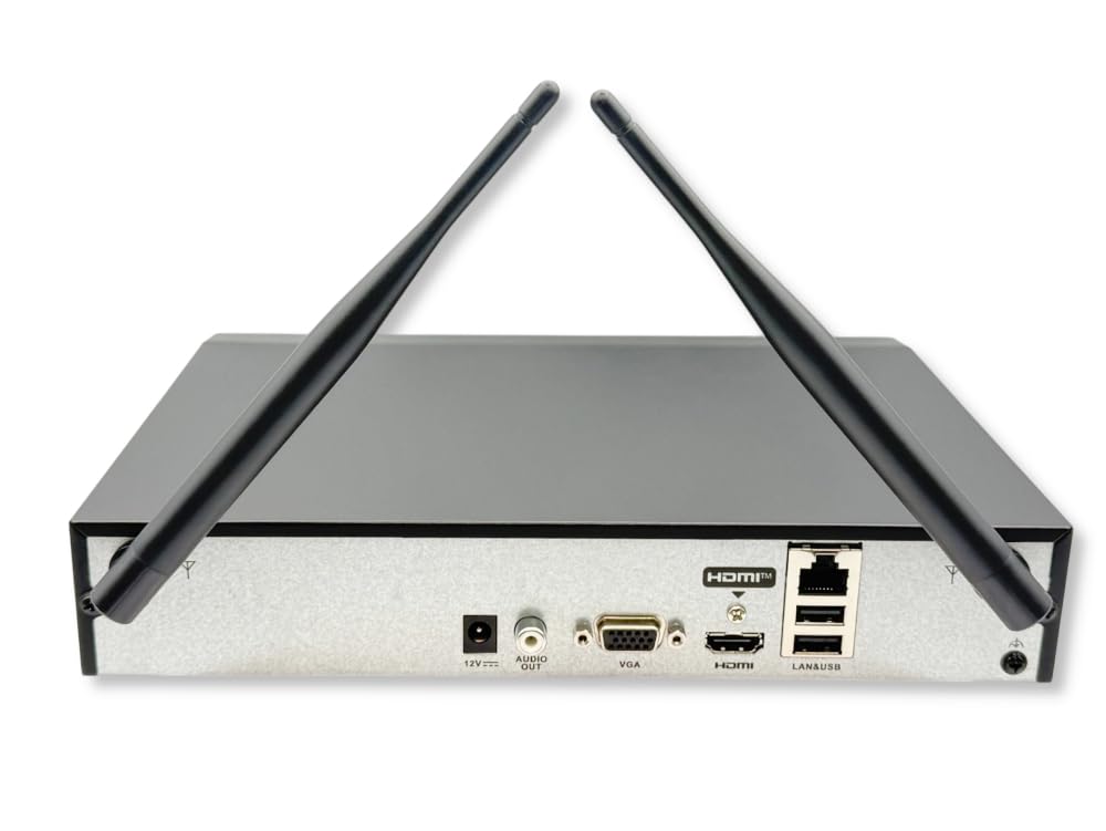 2108MH-W NVR WI-FI 8 CANALI PER VIDEOSORVEGLIANZA IP H.265+ HDMI/VGA CONNESSIONE WIRELESS