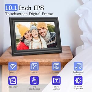 Digitalpictureframewifi101ipsdisplay1280x800touchscreen16gbandblackclassicfinishinstantlysharephotosandvideoswiththesmartphoneappperfectasagiftforfriendsandfamily Urban Country Home Decor Digital picture frame wifi 101 ips display 1280×800 touch screen 16gb and black classic finish instantly share photos and videos with the smartphone app perfect as a gift for friends and family urban country home decor