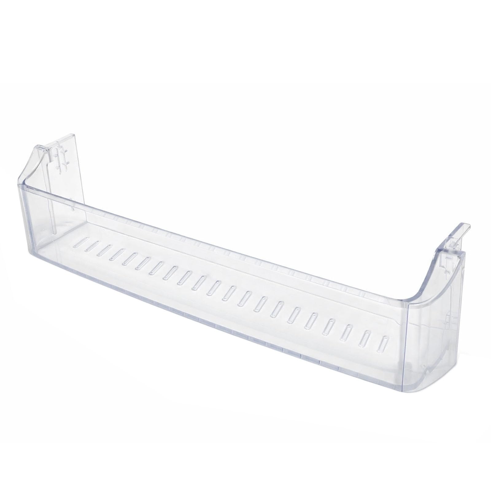 Spares2go Grey Lower Door Shelf Tray For Currys Essentials C55tw11 Fridge (500Mm X 120Mm X 100Mm)