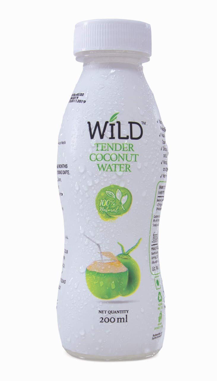 Wild Tender Coconut Water 200 ml (Pack of 24) Amazon.in Grocery