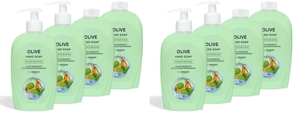 by Amazon Olive Handseife, 4 x 500 ml (Packung mit 2)