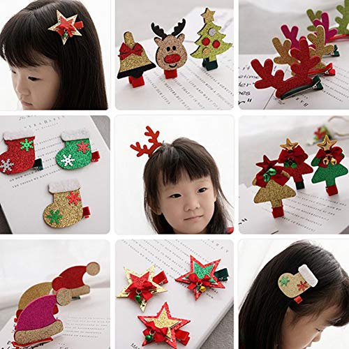 12 fermagli per capelli per donne e bambine, a