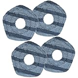 Eufy ユーフィー X10 Pro Omni 交換用 モップパッド 水洗い 重複利用 X9 Pro対応 モップクロス（4枚）