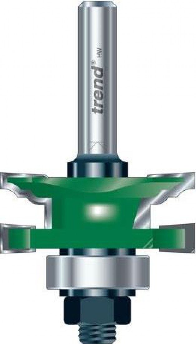 Trend CraftPro Profile Scriber Router Cutter Bit, 1/2 Inch Shank, 3.5mm Radius and 41mm Cut Diameter, Tungsten Carbide Tipped, C156X1/2TC