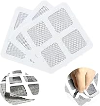 McFarlane Disposable Shower Drain Cover Hair Catcher Shower Drain Mesh Stickers, Bathroom, Laundry, Bathtub, Kitchen Shower Drain Floor Sink Strainer Filter Mesh (15)