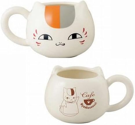 Amazon 夏目友人帳 ニャンコ先生かふぇ 顔型マグカップ かふぇはじめました A にっこり 単品 アニメ 萌えグッズ 通販 Amazon 夏目友人帳 ニャンコ先生かふぇ 顔型マグカップ かふぇはじめました A にっこり 単品 アニメ 萌えグッズ 通販