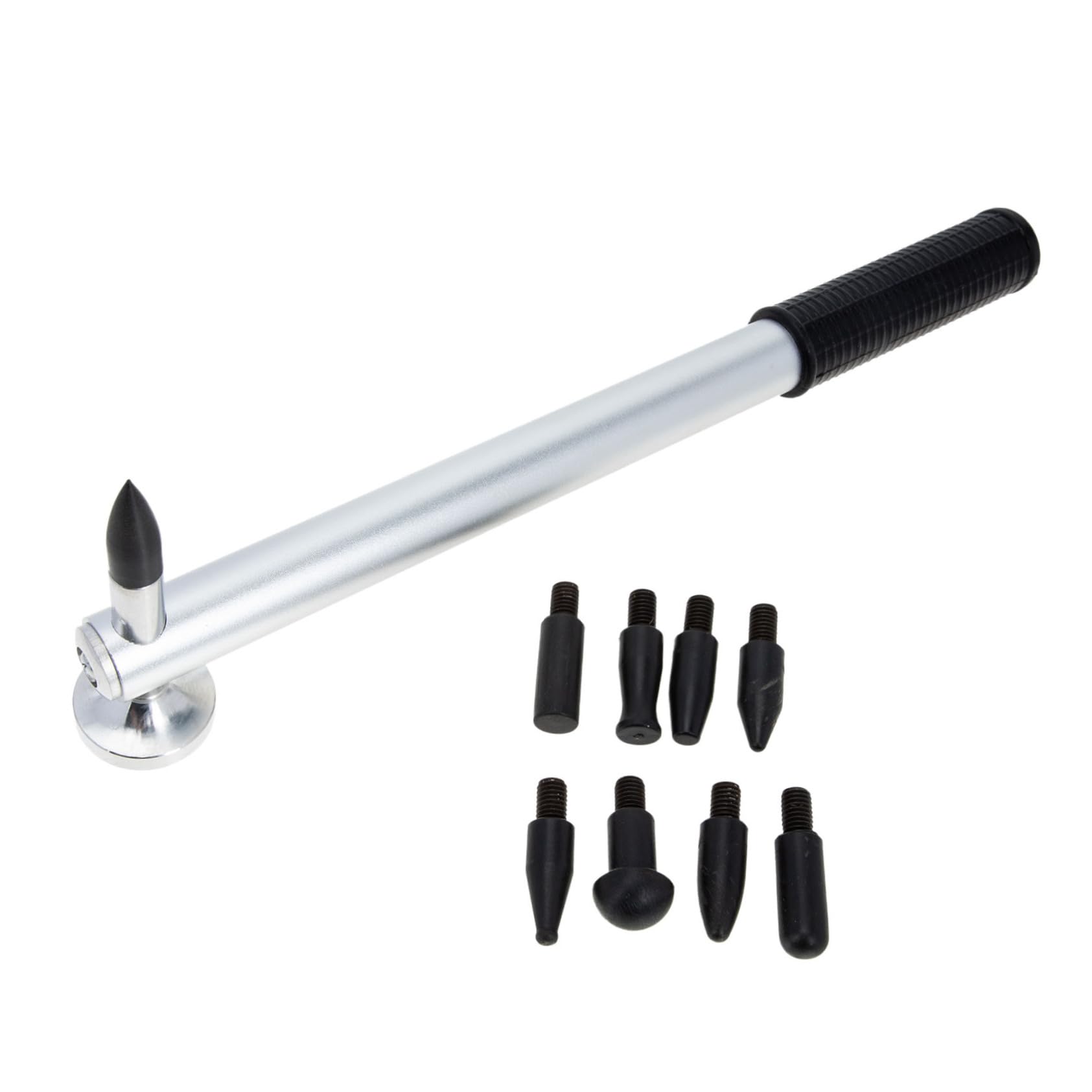 LIFKOME 1Set for Car Repair Body Hammer with Skid Grip Interchangeable Heads Professional Dent Remover Tool for Sheet Metal Fixing