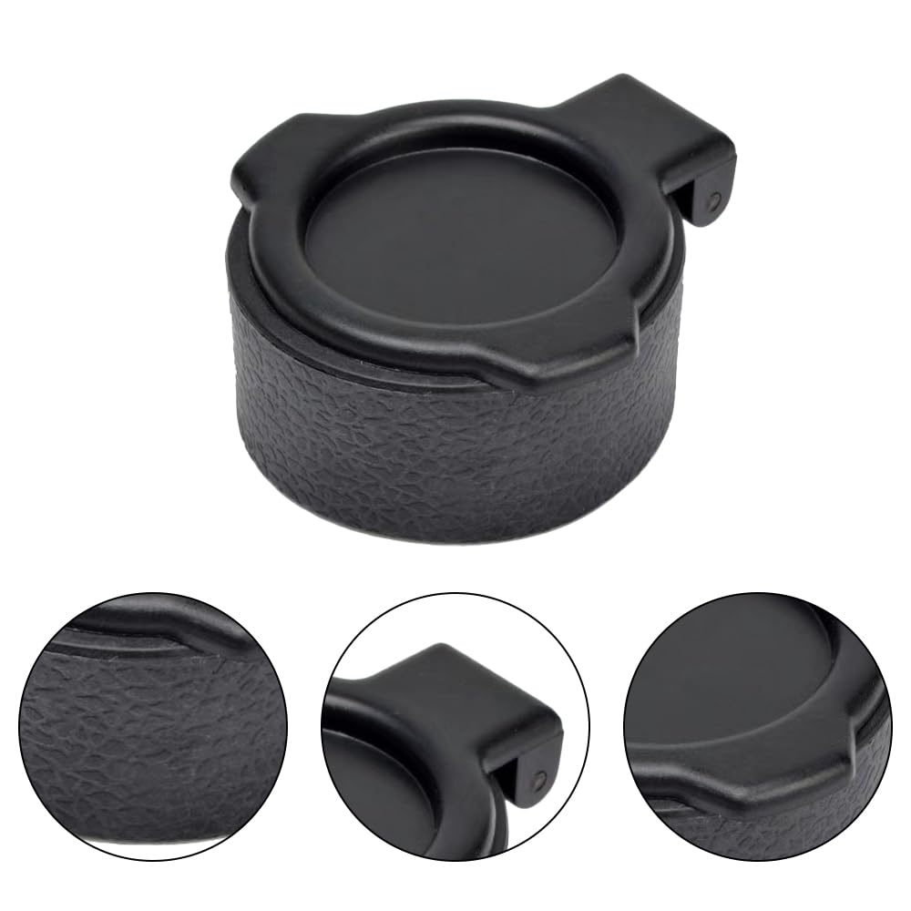 2PCS Copriobiettivo per Cannocchiale da Puntamento, Copri Cannocchiale Apribile Flip, Protezione per Cannocchiale da Puntamento per Accessori da Caccia All'Aperto 30mm-65mm