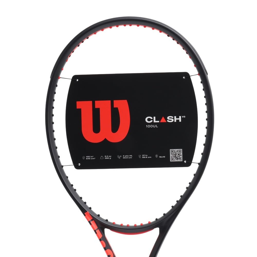 Wilson Clash 100ul V3 Tennis Racket - Raqueta de Tenis Unisex Adulto