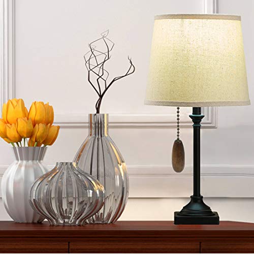 Image of Ceiling Fan Pull Chain 6PCS Wooden Light Extension Set - 12 Inch Decorative Pulls With Connector for Living Room, Bathroom, Toilet Ceiling Light