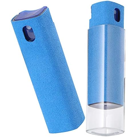 ProofTech Screen Cleaner | Unibody All-in-One Spray and Microfiber Wipe Cloth for All Electronic Devices Computers TVs Phones Tablets | Streak Free, Alcohol Free, Ammonia Free, Odor Free Cover