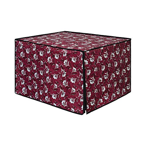 Image of DREAM KING Stylish Design & Printed Microwave Oven Cover Full Closure |waterproof & Dustproof Oven Cover Suitable for All Models - Multicolour SA48