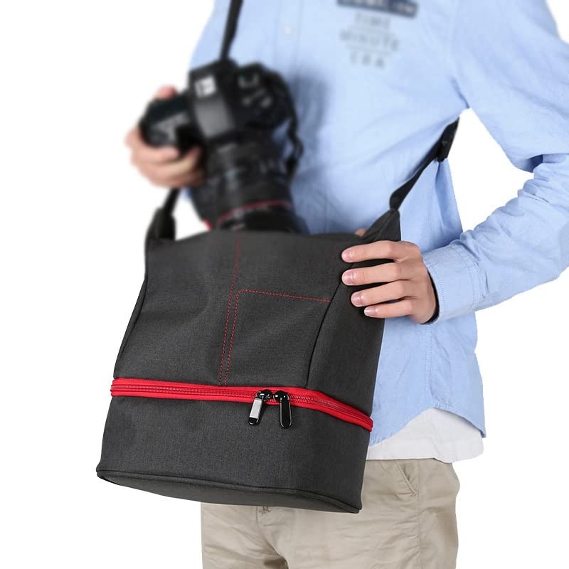 Sac pour objectif photo protégeant le matériel en extérieur