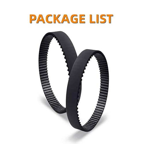 Miniatura 7 de Correas de repuesto para borrador de pelo de mascotas Bissell (Turbo) modelo vertical 1650 1650A 2281 2475 2461 24613 27909 2790 2087 20874 2817