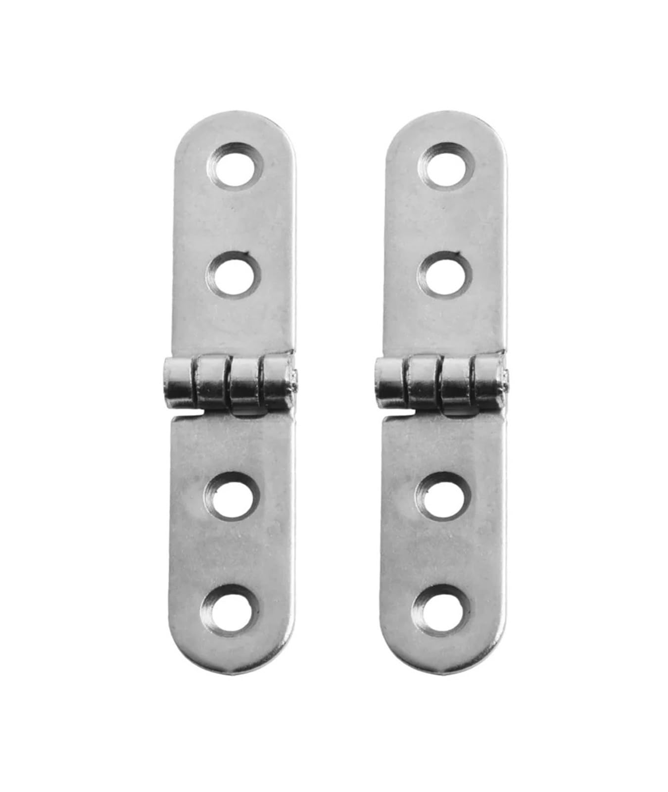 5pcs 180 Degree Foldable Hinge Flap Screw-On Hinges for Sewing Machine Cabinet Corner Furniture Boat Hardware Accessories for Folding Furniture