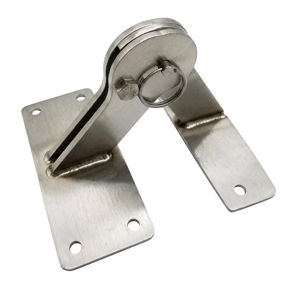 Hinge fitsfor Weber KETTLE Lid Kit 22.5 26.75 Smoker Grill One touch BBQ stainless quick release product thumbnail 2