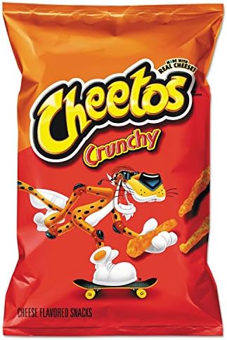 Frito Lay Cheetos Crunchy Cheese Flavored Snacks 8 oz