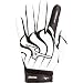 Mizuno Youth Vintage Pro G4 Batting Gloves (Black/White, Large)