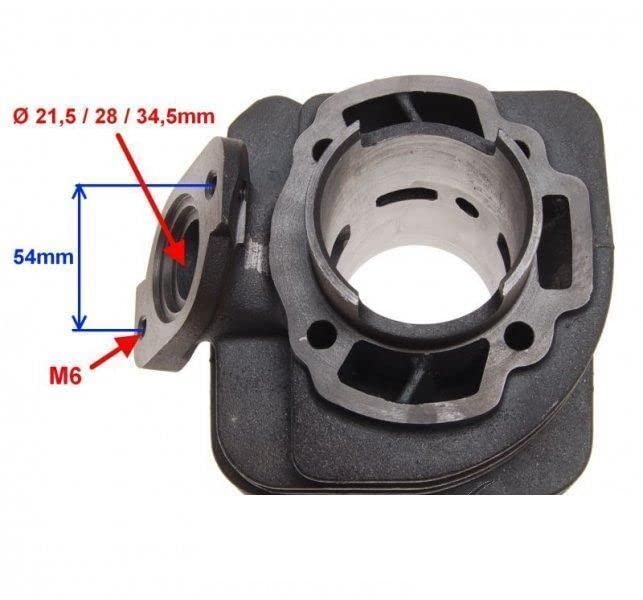 Juego de cilindros de 90 cc, 48 mm, para Honda Lead NH 90/YUPI 90