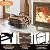 PHI VILLA 17 Inch Small Firewood Log Rack Indoor/Outdoor Steel Wood Storage Log Rack Bin Wood Holder Fireplace Accessories Circle Design, Black
