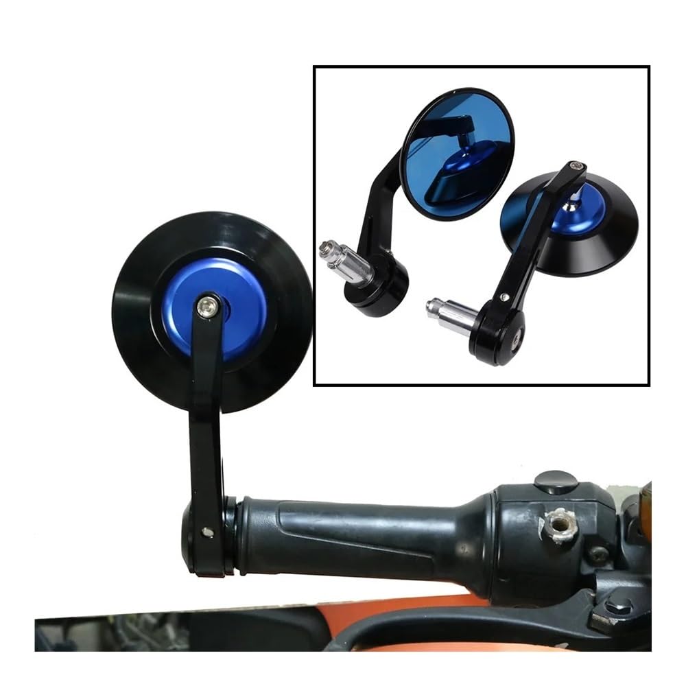pour Trium&ph pour Bonneville T100 T120 Bobber Speed ​​Twin 1200 Rétroviseur De Moto Rétroviseur Latéral Extrémité De Barre De Guidon Rétroviseur Rétroviseurs Moto