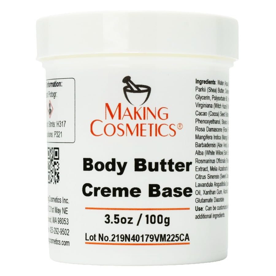 MakingCosmetics Body Butter Creme Base - 3.5oz / 100g