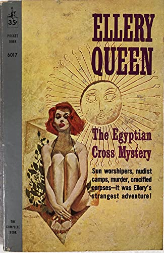 Ellery Queen Egyptian Cross Mystery B000U3AL3I Book Cover