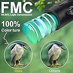 12X25 Mini Pocket Binoculars for Adults Kids, Small Compact Binoculars for Bird Watching, Opera Concert - Image 3