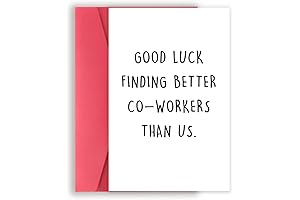 Naughty Coworker Farewell Card - The Perfect Send-Off Gift