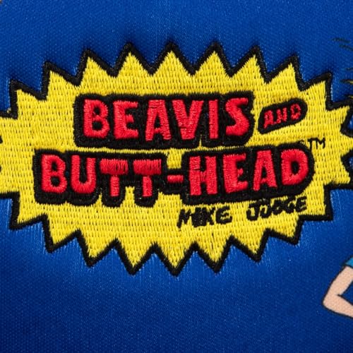 Image of Odd Sox - Beavis and Butt-Head MTV Logo Trucker Hat - High Profile Snapback Baseball Cap with Mesh Back, Foam Front, Adjustable Fit, 90s Cartoon Gift for Fans
