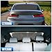 Car Rear Window Sunshade with Suction Cup, Baby Car Shades Rear Window,Sun UV Rays Protection for Rear Window Sun Visor Fits Cars